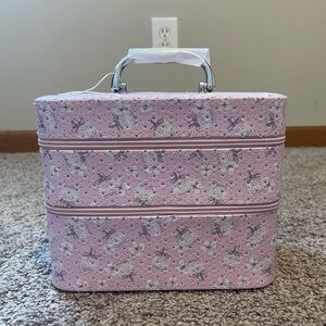 Pink Cosmetic Travel Case